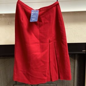 Burberrys brand new skirt